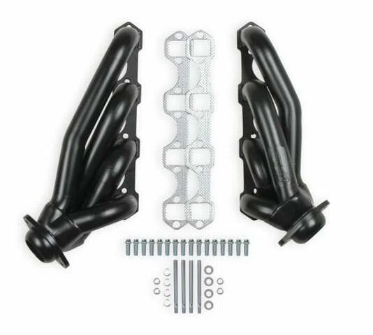 Flowtech Shorty Headers - Black Painted - 12147FLT